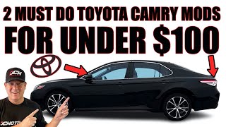 2 MUST DO TOYOTA CAMRY MODS BIG DIFFERENCE [upl. by Ylnevaeh]