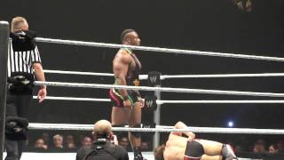 Team Hell No and John Cena vs Ryback Dolph Ziggler amp Big E Langston LuikLiège 24 april 2013 [upl. by Tomaso]