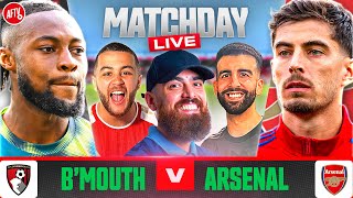 Match Day Live  Bournemouth 20 Arsenal  Ft Turkish Sheroy amp Frank [upl. by Nonnarb26]