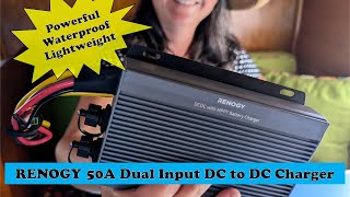 How to Install a Renogy 50A Dual Input DC to DC Battery Charger Installation amp Testing [upl. by Harewood699]