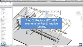 Replace IFC elements with native Revit® families [upl. by Standley]