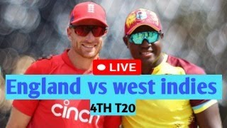 Live 🔴 England vs West Indies Today Live match 4th t20 Englandvs West Indies  Live stream [upl. by Marelda]