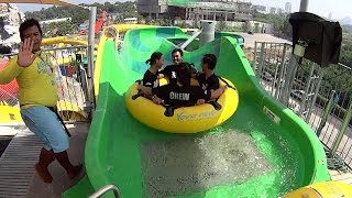 Rattler Water Slide at Vana Nava Hua Hin Water Jungle [upl. by Eeryk]