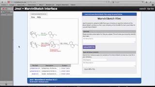 Working with MarvinSketch [upl. by Steinway]