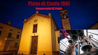 Le campane di Pieve di Cento BO  Oratorio della SSTrinità [upl. by Kciv]