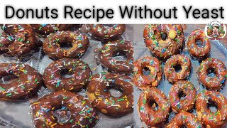 Donuts 🍩 RecipeWithout Yeast Recipe By Kitchen Weather [upl. by Collis]