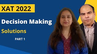 XAT 2022 Decision Making  Part 1  Arun Sharma  Meenakshi Upadhyay [upl. by Etirugram452]