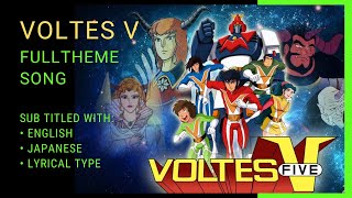 Voltes V Full Theme Song [upl. by Menashem]