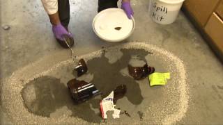 How to clean a diesel spill from concrete  SpillFix [upl. by Anilorac]