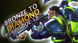 How to TILT Enemies in Low Elo  Depths of Bronze to Diamond Episode 18  Dunking with Darius [upl. by Terle]