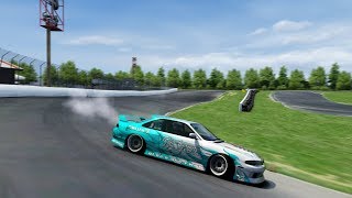 Englishtown Raceway Drifting New Drift Track Mod  Assetto Corsa [upl. by Neleb]