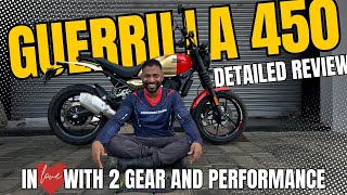 Royal Enfield Guerrilla 450 Detailed Review [upl. by Elison]