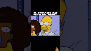 El Caramelo más Ácido del 🌎 thesimpsons homersimpson humor shorts shortsfeed shortsviral [upl. by Faun]