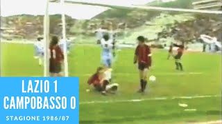 29 marzo 1987 Lazio Campobasso 1 0 [upl. by Alyk535]