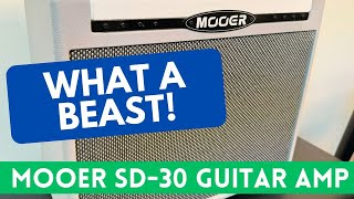 MOOER SD30 Modelling Guitar Amp amp Digital Effects [upl. by Ramej333]