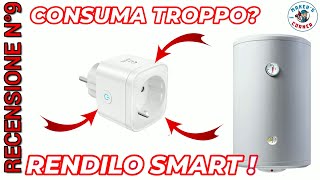 Scaldabagno elettrico Risparmia in bolletta Presa smart android ios interruttore bipolare [upl. by Nilloc]