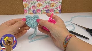 Crochet Heart Tutorial  DIY for Beginners  Gift or Key Chain [upl. by Sila812]