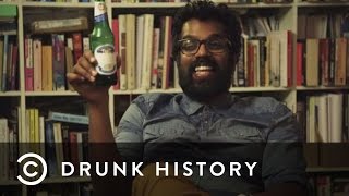 Romesh Ranganathan As Drunk Tutankhamun  Drunk History UK [upl. by Gievlos]