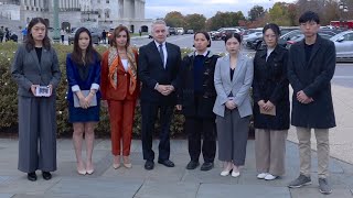 Rep Smith Responds to Sentencing of Hong Kong 47 Activists [upl. by Ybocaj]