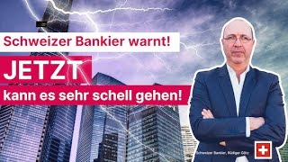 Bankenwelt bebt 😱 Führende Bankiers treten zurück  freiwillig Schweizer Bankier 🇨🇭 🏦 ist besorgt [upl. by Siriso594]