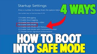 How to Get Out of Safe Mode Windows 10 [upl. by Fortin]