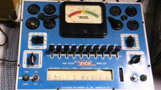 Eico 625 tube tester [upl. by Fisk]