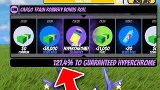 127 Guarantee HyperChrome DUPE Glitch in Jailbreak [upl. by Chemarin]