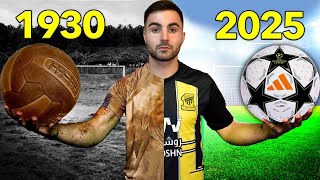 PALLONE del 1930 VS 2025 ⚽️ Qual è il MIGLIORE [upl. by Elak88]