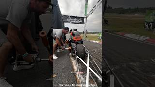 Custom Made Drag Racing Motorcyle stagesracingofficial shortsvideo [upl. by Ehcropal611]