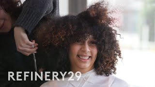 A Curl Expert Gives My Hair New Life amp Voluminous Shape  Hair Me Out  Refinery29 [upl. by Ogaitnas]