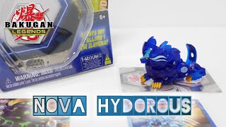 AQUOS NOVA HYDOROUS Single Pack  Bakugan Legends  BAKUGAN UNBOX [upl. by Chavey]