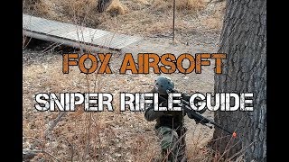 Beginners Sniping Guide in Airsoft with Matt from Fox Airsoft [upl. by Anilec445]