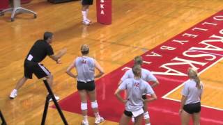 Watch Nebraska’s John Cook Teach Back Setting  Volleyball 2016 4 [upl. by Certie]