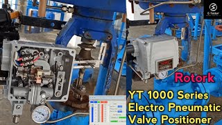 How does rotork valve positioner works  Flow control valve  Function  E Tester [upl. by Bandur]