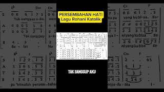 PERSEMBAHAN HATI  Lagu Rohani Katolik lagukatolik cover lagurohanikatolik [upl. by Nnylaf]