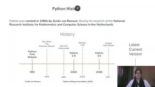 1Python Overview [upl. by Laehplar651]