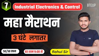 Industrial Electronics amp Control महा मैराथनpart6IEC 4th semester by Rahul Sirstudy powerpoint [upl. by Anne-Marie]