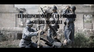 LE DÉCLENCHEMENT DE LA PREMIÈRE GUERRE MONDIALE [upl. by Yslek]