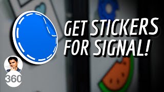 Signal Sticker Packs How to Create and Download Stickers for Signal [upl. by Hekking56]