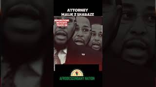 Attorney Malik Z Shabazz Afrodescendant Nation afrodescendantorg [upl. by Pavyer]