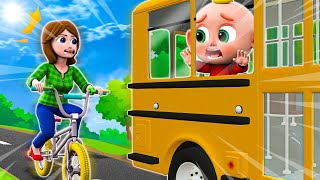 Wheel on The Bus Song  Funny Kids Songs and More Nursery Rhymes amp Kids Songs  PIB Little Song [upl. by Hortense]