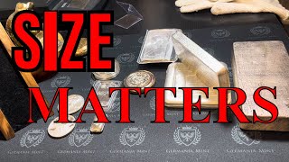 SIZE MATTERS for silver bars [upl. by Yelsek105]