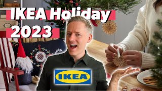 Whats New At IKEA Holiday 2023 [upl. by Aslin]