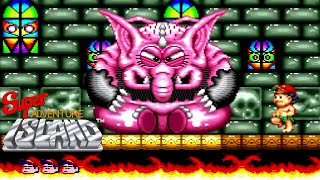 SUPER ADVENTURE ISLAND  Stage 5 Boss Fight  SNESSFC [upl. by Fiore]