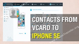 How to Import Contacts from vCard VCF to iPhone SE Directly [upl. by Lleret]