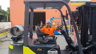 How to PreStart a Forklift  ProLift Training FNQ [upl. by Llenoil]