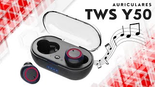 Auriculares TWS Y50  Review Completa [upl. by Zanlog]