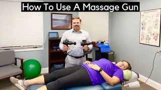 How To Use A Massage Gun [upl. by Ynohta821]