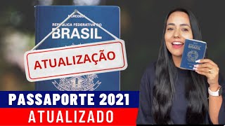 COMO FAZER O PASSAPORTE 2021  PASSO A PASSO  ATUALIZADO EM SETEMBRO DE 2021 [upl. by Doowle219]