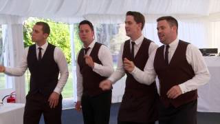 Wedding Crashers The TestostaTones singing quotLiving Dollquot and quotHound Dogquot [upl. by Maurizio309]